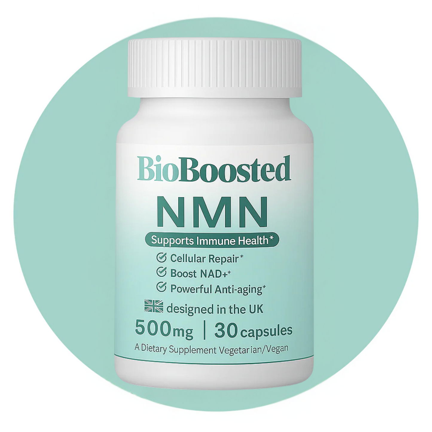 Pure NMN - 30 x 500mg Capsules